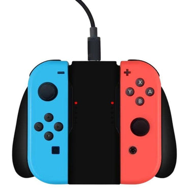 Grip Handle for Nintendo Switch With Charging Function: Play and Charge, Great For Long Games from NSE Imports #1.